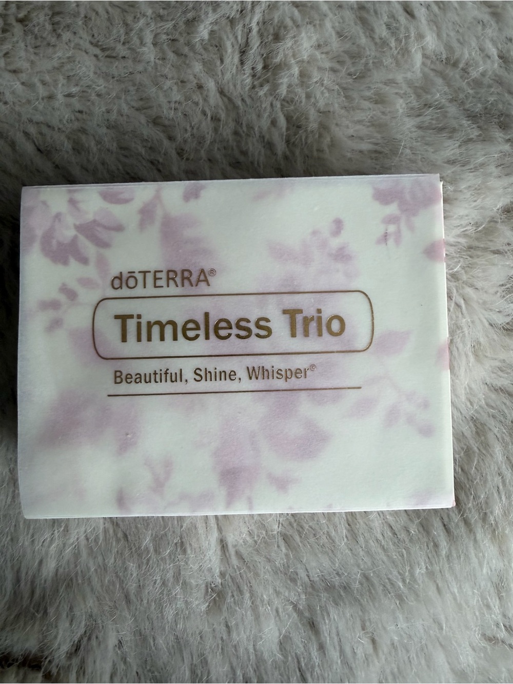 doTERRA Timeless Trio (containing Beautiful Touch, Shine Touch,Whisper Touch)